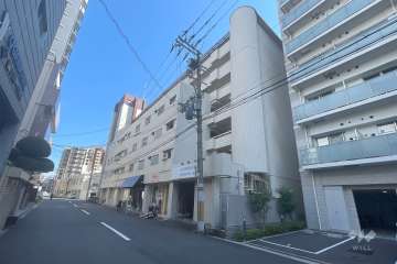 シャンティ九条の外観（北西側から）　