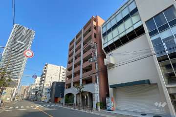 セレッソコート南堀江マルティアの外観（南東側から）