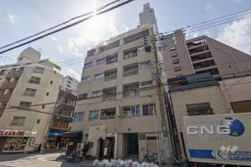 ダイアパレス四ツ橋の外観（東側から）