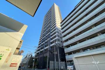 ドゥーシェ南堀江の外観（南東側から）