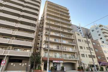 ネオハイツ南堀江の外観（北西側から）