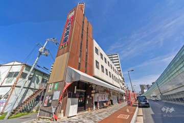 ハイム弁天の外観（西側から）