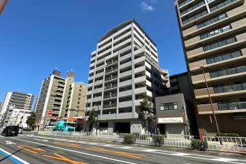 ビーバードルチェドーム前千代崎の外観（西側から）