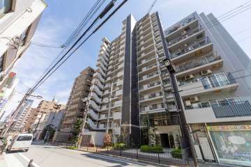 ブラームス靱公園の外観（西側から）