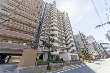 ブラームス靱公園の外観（北東側から）