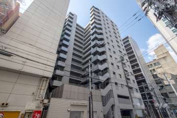 プレミスト新町の外観（北東側から）