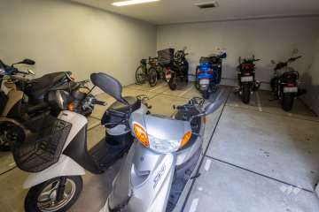 バイク置場