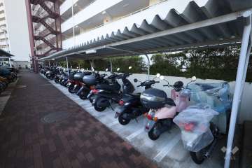 バイク置場