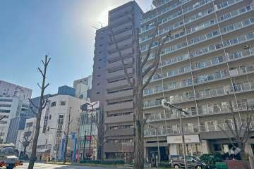リーガル南堀江の外観（北東側から）