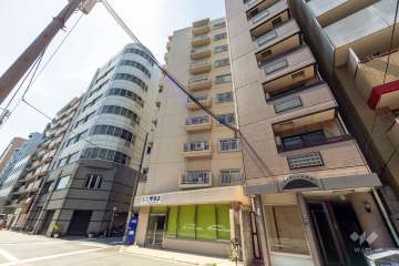 ルックハイツ本田の外観（南東側から）