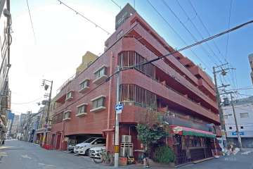 ロータリーライフ四ツ橋の外観（北西側から）