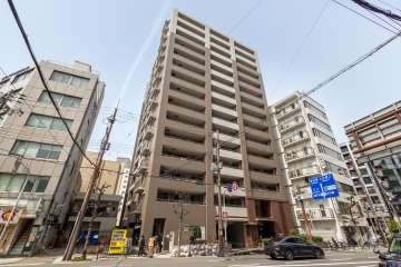 ローレルコートデュオ西本町の外観（南東側から）