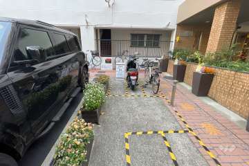 来客用駐輪場