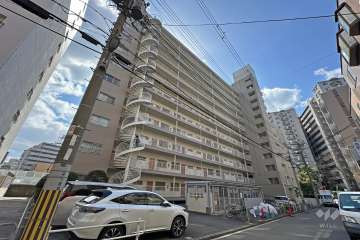 阿波座第2セントラルハイツの外観（北西側から）