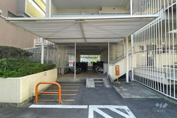 駐輪場の出入り口