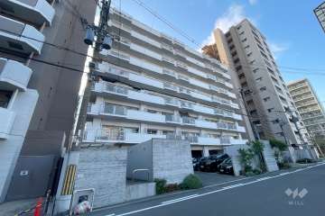 朝日プラザ南堀江の外観（北西側から）