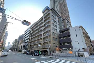 南堀江スカイハイツの外観（北西側から）