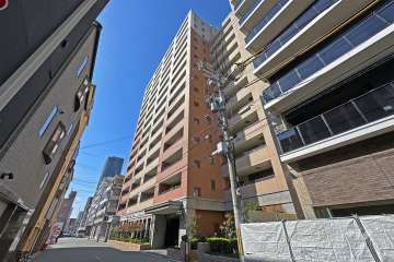 南堀江パークホームズの外観（南東側から）