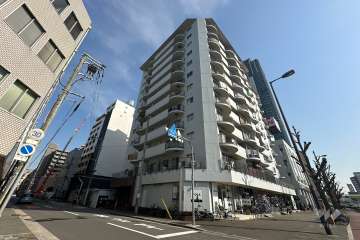 南堀江三洋ハイツの外観（北西側から）
