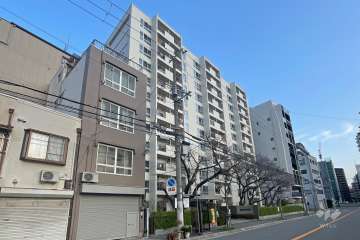 北堀江コーポの外観（南東側から）