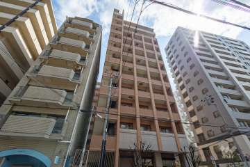 本町パークホームズCITYWESTの外観（北西側から）