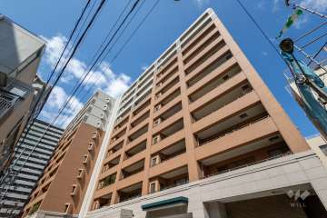 本町パークホームズCITYWESTの外観（南東側から）