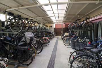 屋外駐輪場
