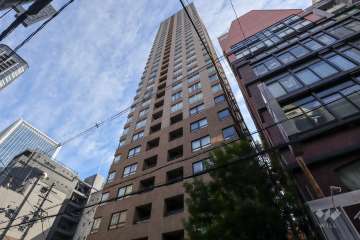 アーバンライフ御堂筋本町タワーの外観（北西側から）