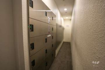 共用ポストと宅配ボックス