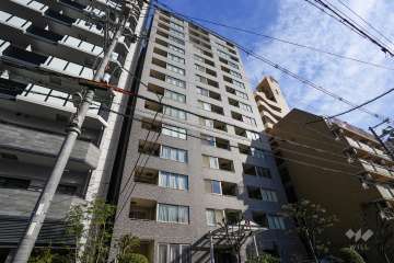 イトーピア長堀橋シエルクレールの外観（北西側から）