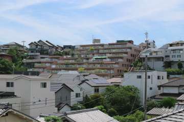 グランデ箕面の遠景