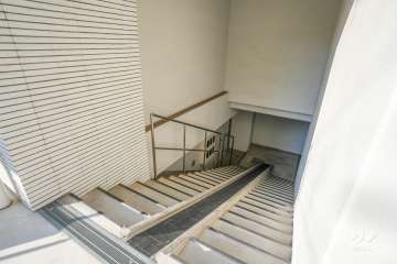 駐輪場の出入り口