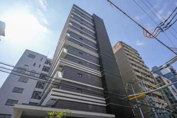 エスリード大手前の外観（北東側から）