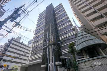 エスリード大手前の外観（北西側から）