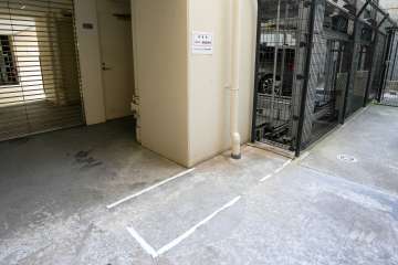 来客用駐輪場・バイク置場