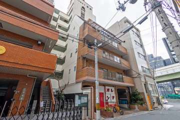 カサ高津1番館の外観（北西側から）