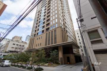 クラッシィタワー淀屋橋の外観（南西側から）