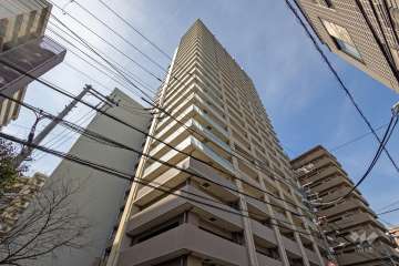 ザパークハウス谷町五丁目の外観（南東側から）