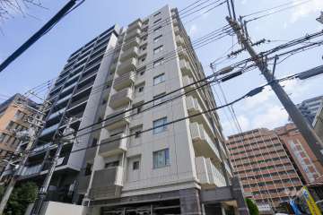 ジアーバネックス上町台十二軒町の外観（南西側から）