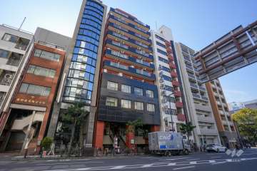 シャンボール内本町の外観（北東側から）