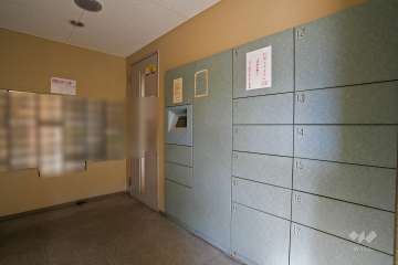 共用ポストと宅配ボックス