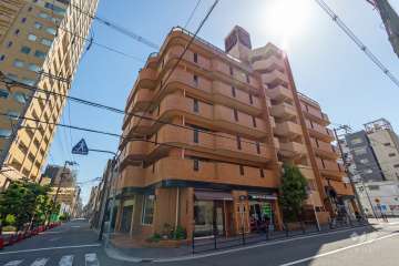 ノバカネイチ上町台の外観（北東側から）