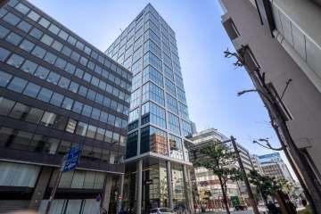 ブランズタワー御堂筋本町の外観（北東側から）