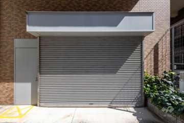 駐車場の出入り口