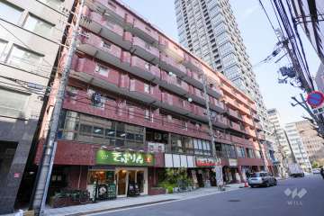 ライオンズマンション大手前第3の外観（南西側から）