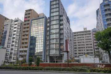 ルネ南船場フレックスコンフォートの外観（南東側から）