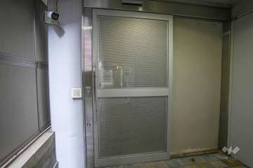 駐輪場の出入り口　