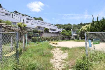 敷地に隣接する公園