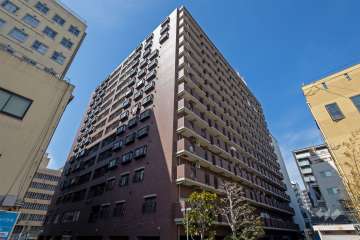 松屋町グランドハイツの外観（南東側から）