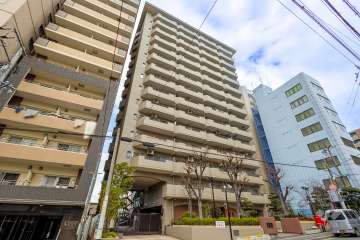 谷町グランドハイツの外観（南西側から）